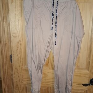 Lane Bryant Beige Ankle Pants